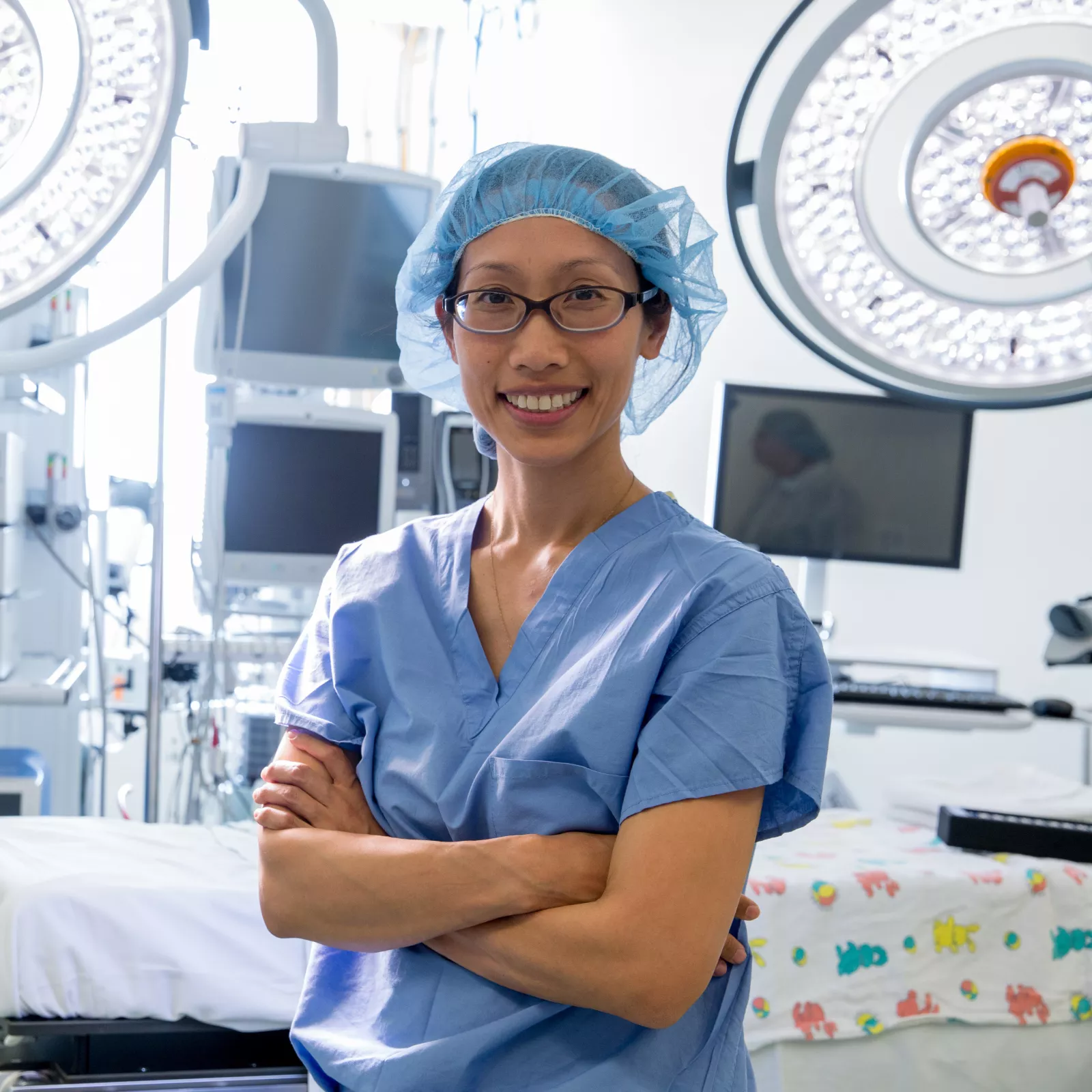 In the operation room with Lan Vu, MD